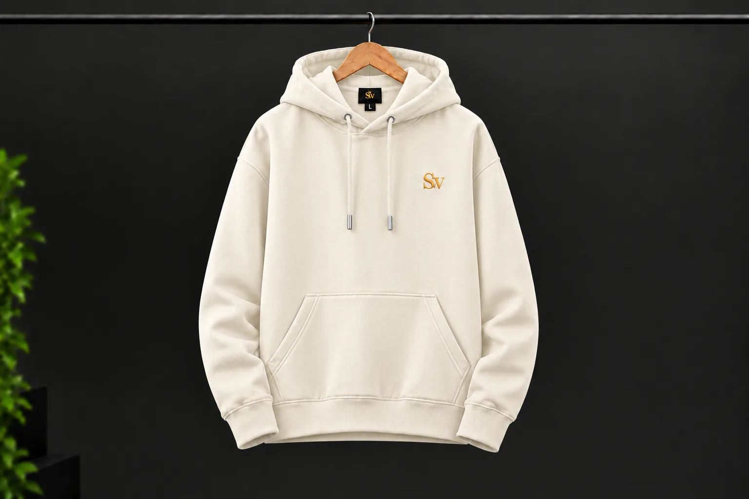Ash colour hoodie