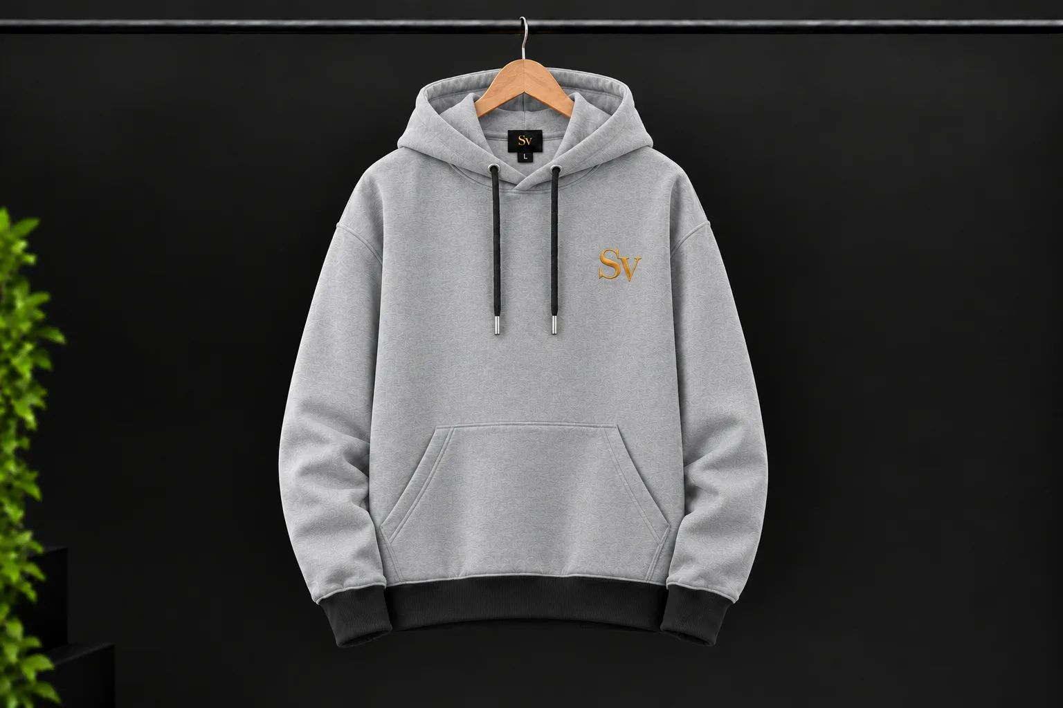 Cream colour hoodie